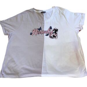Attitude Not Included NWT 100% Cotton T-Shirt Graphic Tee Novelty Western 3X